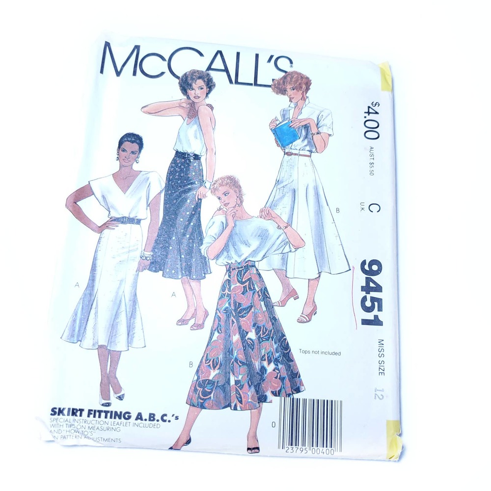 Vintage | Skirts Sewing Pattern